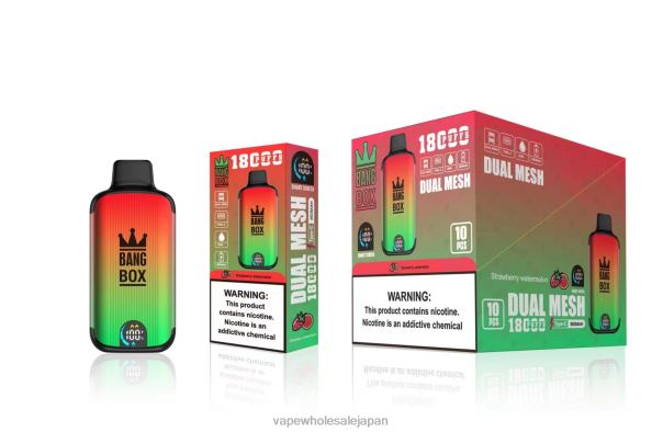 Bang Box 18000パフ イチゴスイカ 6RRBH88 - Vape 卸売