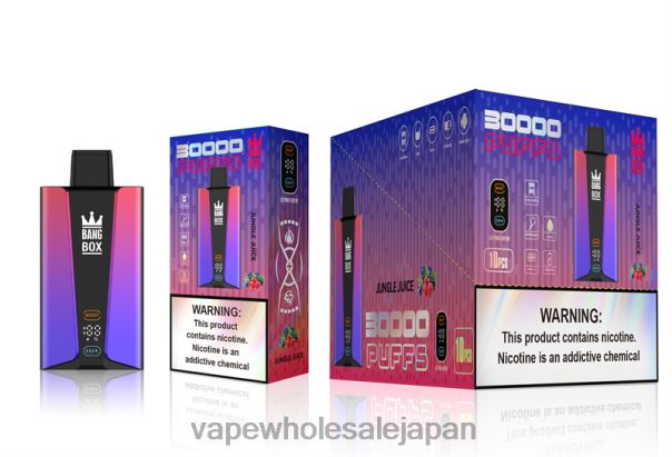 Bang Box 30000パフのスマートスクリーン ジャングルジュース 6RRBH78 - Vape 卸売