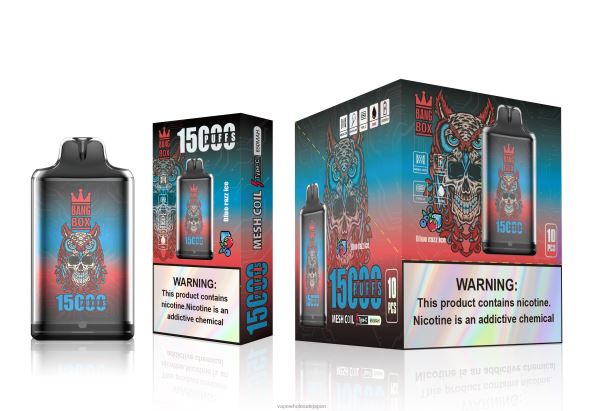 Bang Box s1-15000パフ ブルーラズアイス 6RRBH108 - Vape 卸売