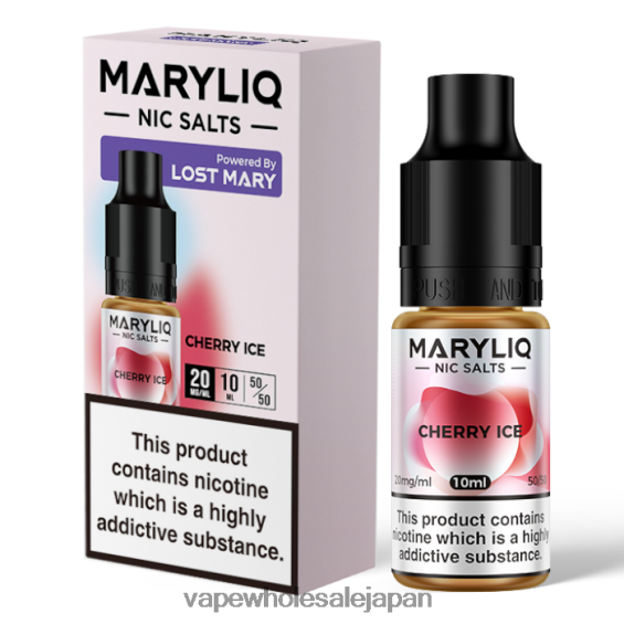 J26420443 電子タバコ 種類 - チェリーアイス LOST MARY MARYLIQ ニック塩 - 10ml - 20mg