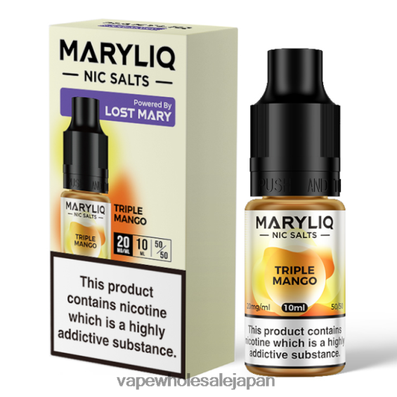 J26420459 電子タバコ アイコス - トリプルマンゴー LOST MARY MARYLIQ ニック塩 - 10ml - 20mg