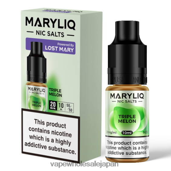 J26420460 電子タバコ おすすめ - トリプルメロン LOST MARY MARYLIQ ニック塩 - 10ml - 20mg