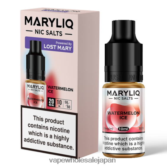 J26420463 電子タバコ コンビニ - スイカ氷 LOST MARY MARYLIQ ニック塩 - 10ml - 20mg