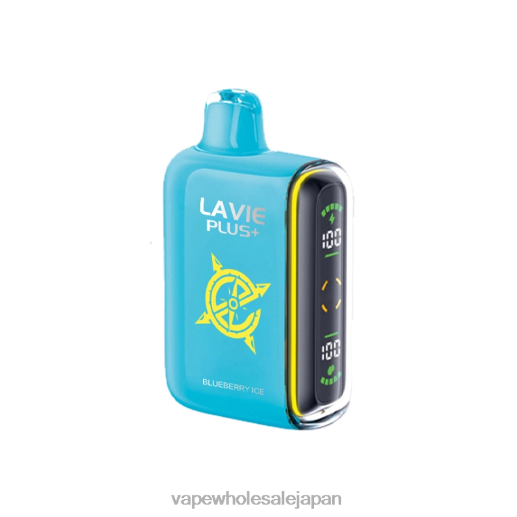 電子タバコ おすすめ L0644101 LAVIE PLUS 15000パフ ブルーベリーアイス