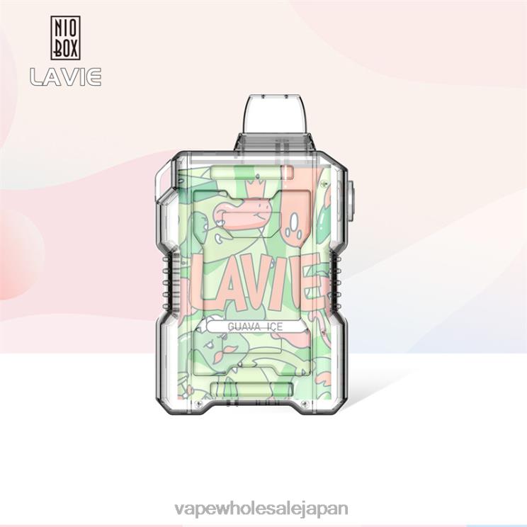 電子タバコ コンビニ L0644194 LAVIE NIO BOX 9000パフ グアバアイス