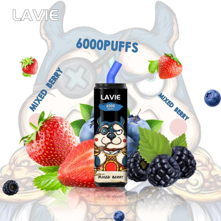 電子タバコ 種類 L0644272 LAVIE Coke BAR 6000パフ ミックスベリー