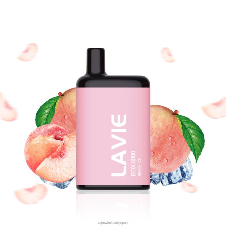 Vape 卸売 L0644200 LAVIE BOX 6000パフ ピーチアイス