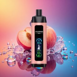 Aivono Aim Fatpro 22000 ピーチアイス 28ml 5%ニコチン