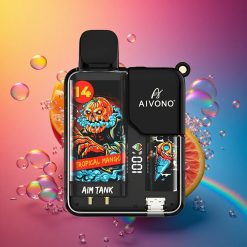 Aivono Aim Tank 9500 トロピカルマンゴー 650mAh 18ml