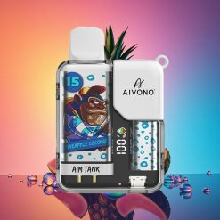 Aivono Aim Tank 9500 パイナップルココナッツ 650mAh 18ml