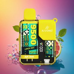 Aivono Aim Tank 9500 レモンミント 18ml 650mAh