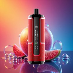 Al Fakher Crown Bar 15K Hypermax 二つの林檎 600mAh 22ml