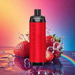 Al Fakher Crown Bar 8000 Crystal ストロベリーパンチ 5mgニコチン 600mAh