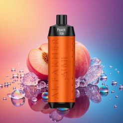 Al Fakher Crown Bar 8000 Crystal ピーチアイス600mAh18ml