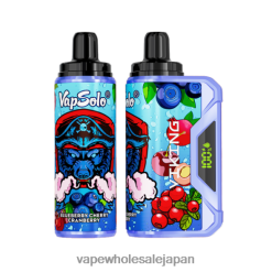 電子タバコ おすすめ 4TL00L131 Vapsolo VIKING 使い捨て電子タバコ ブルーベリーチェリークランベリー