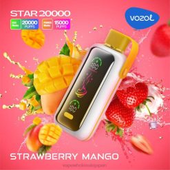 電子タバコ おすすめ | VOZOL STAR 20000 ストロベリーマンゴー 2H8P1