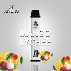 電子タバコ アイコス Z62F2139 Aivono AIM BINGO 4000 マンゴーライチ