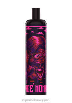 電子タバコ コンビニ L0644344 LAVIE COLOUR BAR 5000 パフ - エネルギー レッドアップルレモン