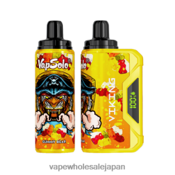 電子タバコ ニコチンなし 4TL00L133 Vapsolo VIKING 使い捨て電子タバコ グミベア