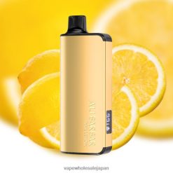 電子タバコ ニコチンなし 4TL00L23 Alibarbar Ingot 9000 使い捨て電子タバコ ピンクレモン