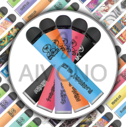 電子タバコ ニコチンなし Z62F2323 Aivono AIM SNAKE 2500 モヒート