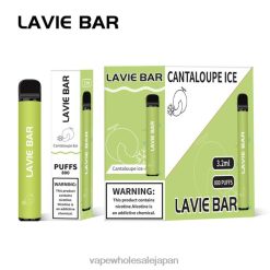 電子タバコ 捨て方 L0644317 LAVIE BAR 800パフ マスクメロン氷
