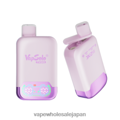 電子タバコ 種類 4TL00L122 Vapsolo TWINS 使い捨て電子タバコ ぶどうアイス＆ストロベリーキウイ