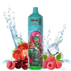 電子タバコ 種類 D4VJ22 UWIN CRYSTAL 35,000 個の使い捨て電子タバコ ストロベリー ラズベリー チェリー アイス