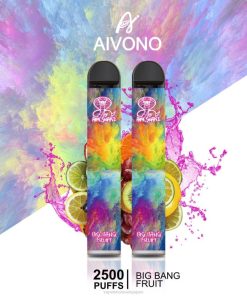 電子タバコ 種類 Z62F2322 Aivono AIM SNAKE 2500 ビッグバンフルーツ