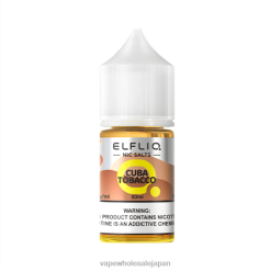 ELFBAR ELFLIQ Nic Salt 30ml キューバタバコ Z6H616 電子タバコ 加熱式タバコ