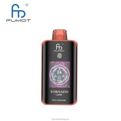 Fumot Tornado 25000 使い捨て電子タバコ ピンクレモネード ZB04P10 Vape 卸売