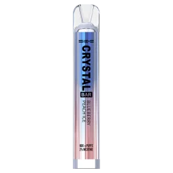 J26420267 電子タバコ 加熱式タバコ - ブルーベリーピーチアイス SKE Crystal Bar 使い捨てベイプ 600 パフ
