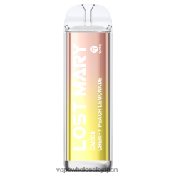 J26420390 電子タバコ ニコチンなし - チェリーピーチレモネード LOST MARY QM600